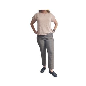 Democracy Women's Cropped Pants in Tan